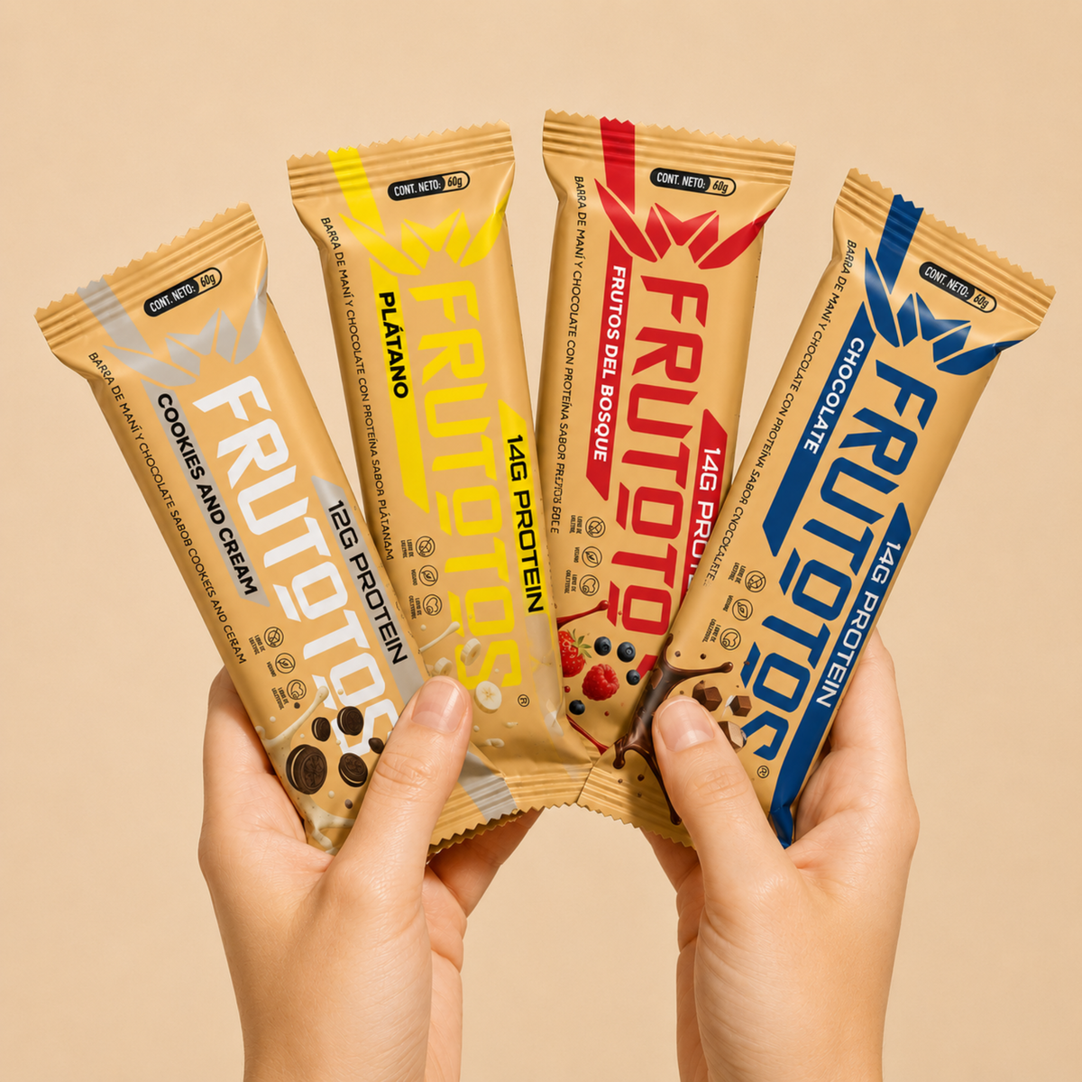 Mix Sabores | Frutotos 16 unidades 1,4 Kg