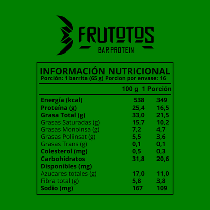 Sabor Coconut | Frutotos 16 unidades 1,4 Kg