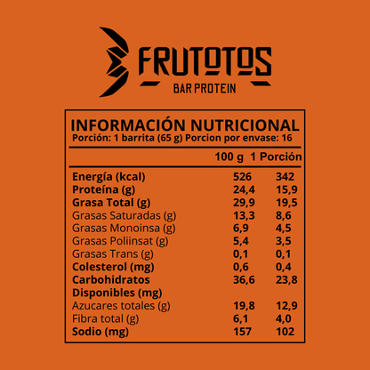Sabor Naranja | Frutotos 16 unidades 1,4 Kg