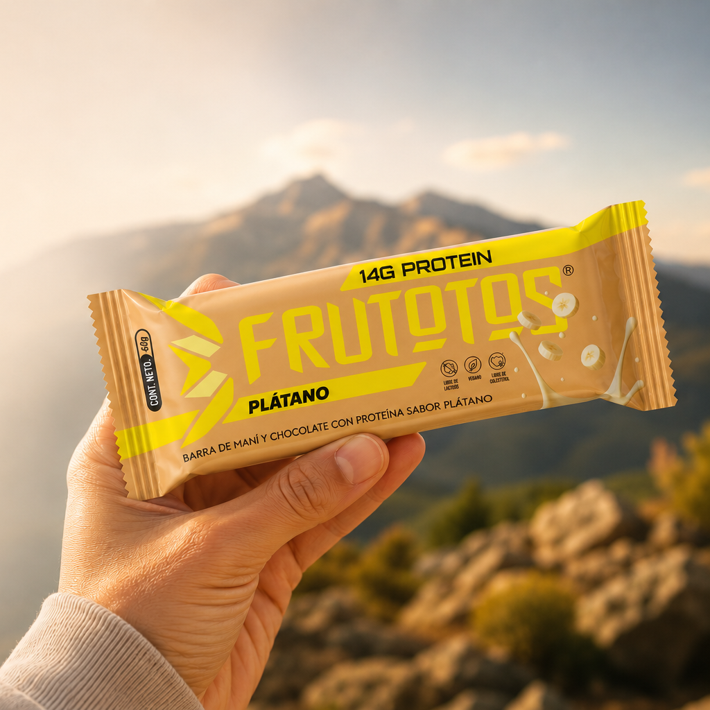 ¡NUEVO! Barra de proteína sabor PLÁTANO | 6 unidades