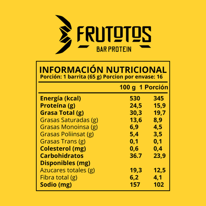 Sabor Plátano | Frutotos 16 unidades 1,4 Kg