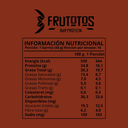 Sabor Moka | Frutotos 16 unidades 1,4 Kg