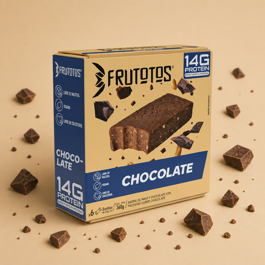 ¡NUEVO! Barra de proteína sabor CHOCOLATE | 6 unidades