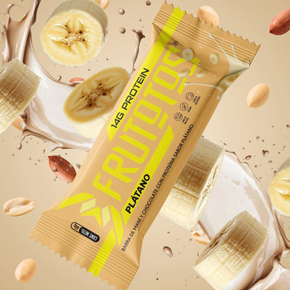 Barra de proteína sabor PLÁTANO | 16 unidades