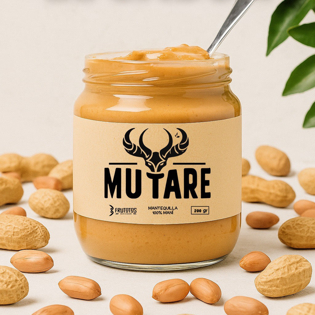 Mantequilla de Maní Mutare | 200 Gr – Frutotos.cl