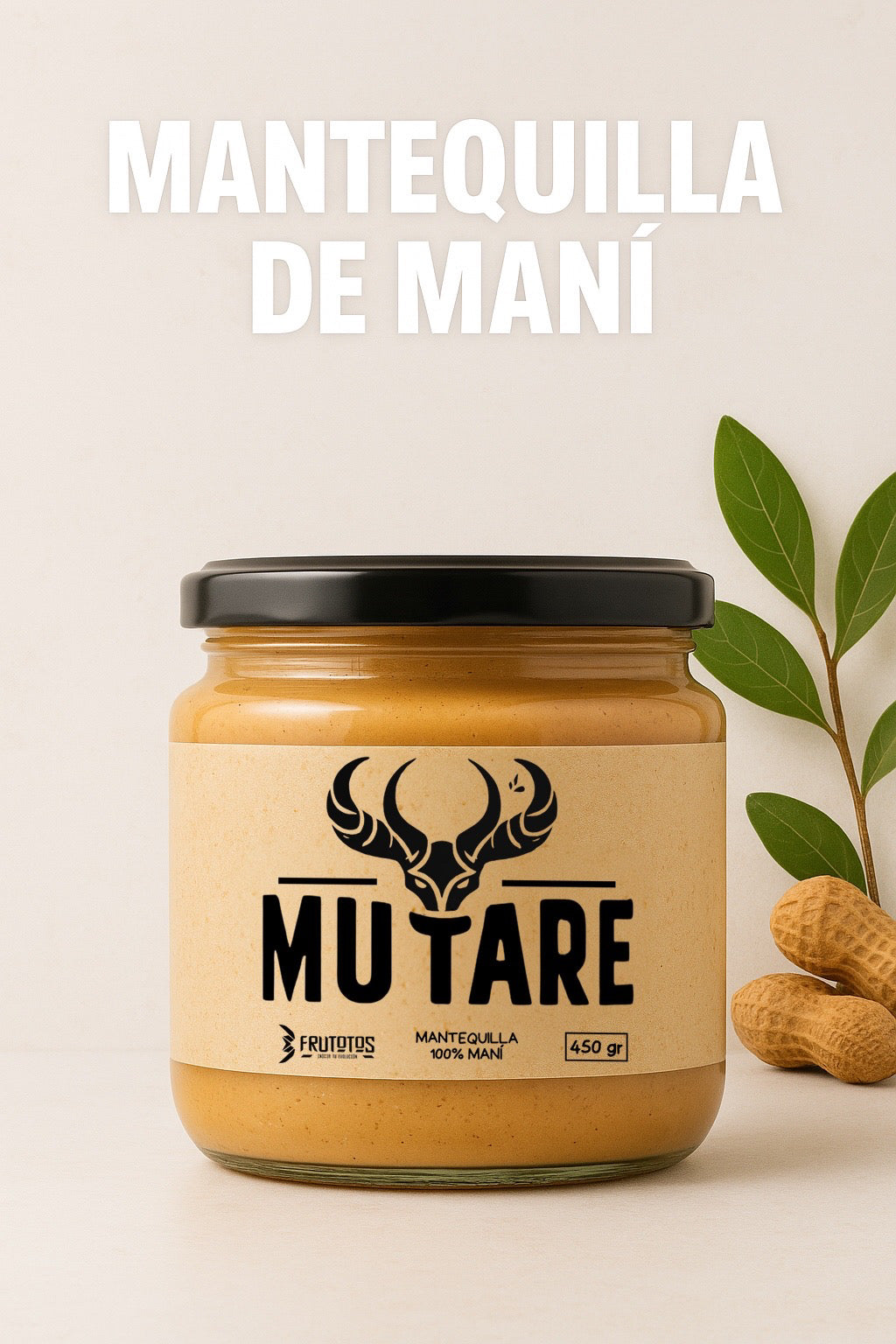 Mantequilla de Maní Mutare | 450 Gr
